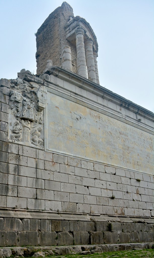 The Trophee de Augustus - A towering structure