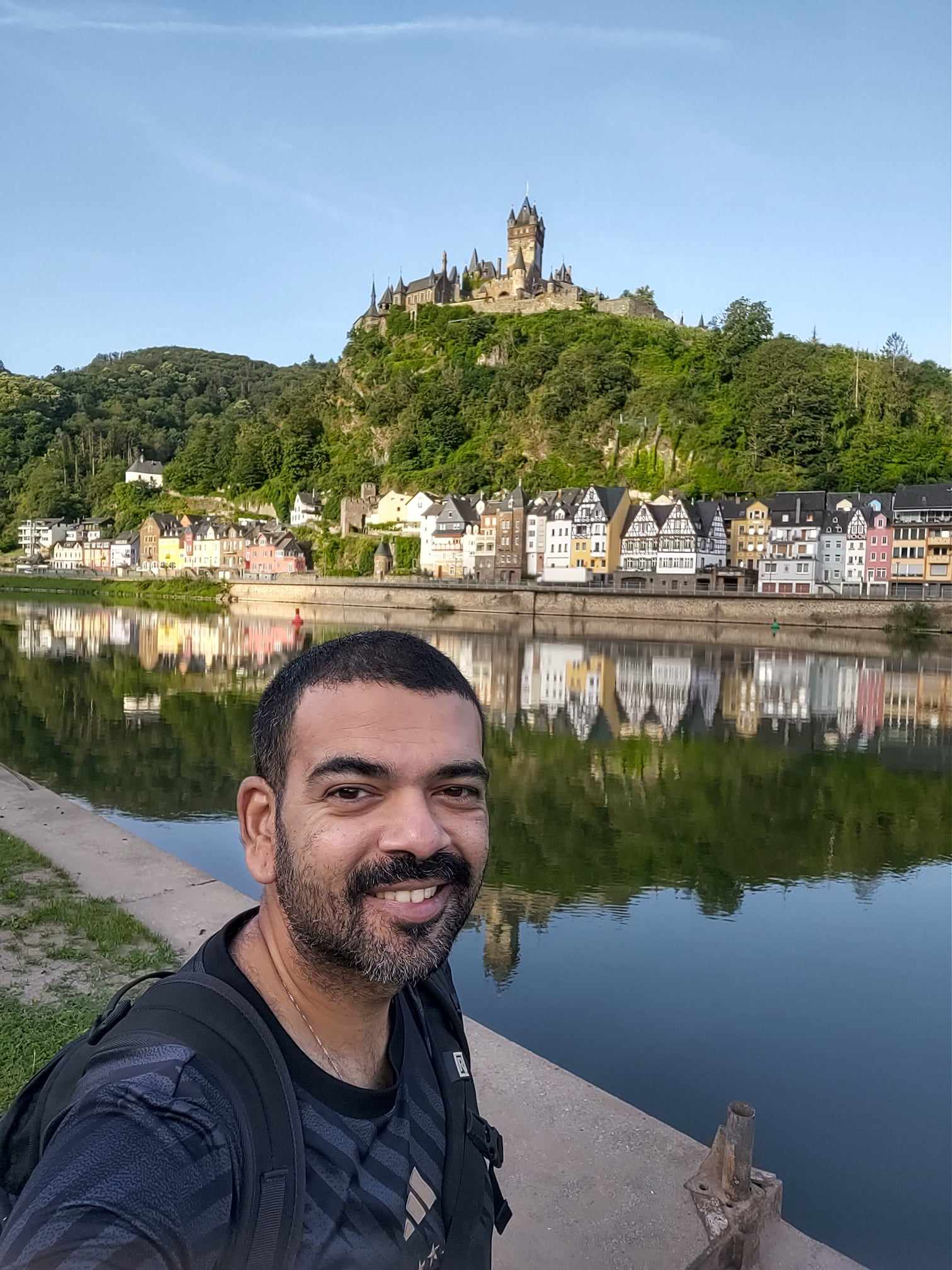 Catching reflections on the Moselle & visiting Burg Cochem – Rhine